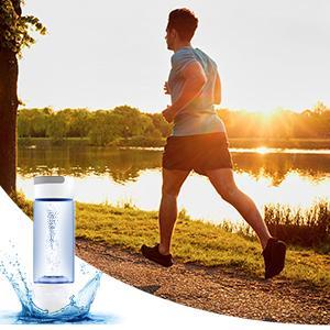 Hydrogen-Rich Water Generator Bottle – DuPont SPE PEM Dual Chamber Ionizer for Pure H2 Inhalation & Hydration Power