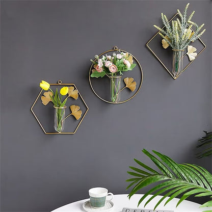 Hydroponic Wall Vase - Plant Hydroponic Wall Decor Decoration Holder Wall Decor Flower Arrangement