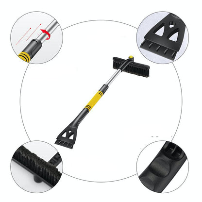 Ice Scraper Brush - Removable Snow Removal Tool