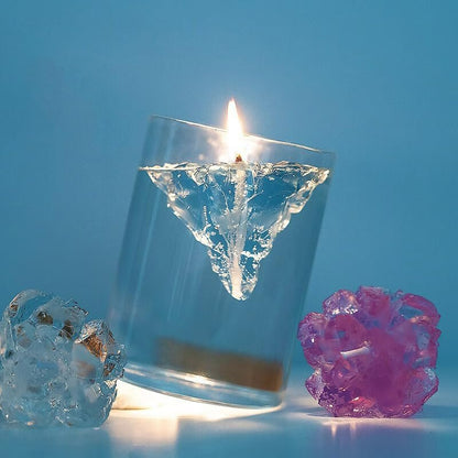 Iceberg Candle - Floating Iceberg Candles Scented Handmade Jelly Wax Candles