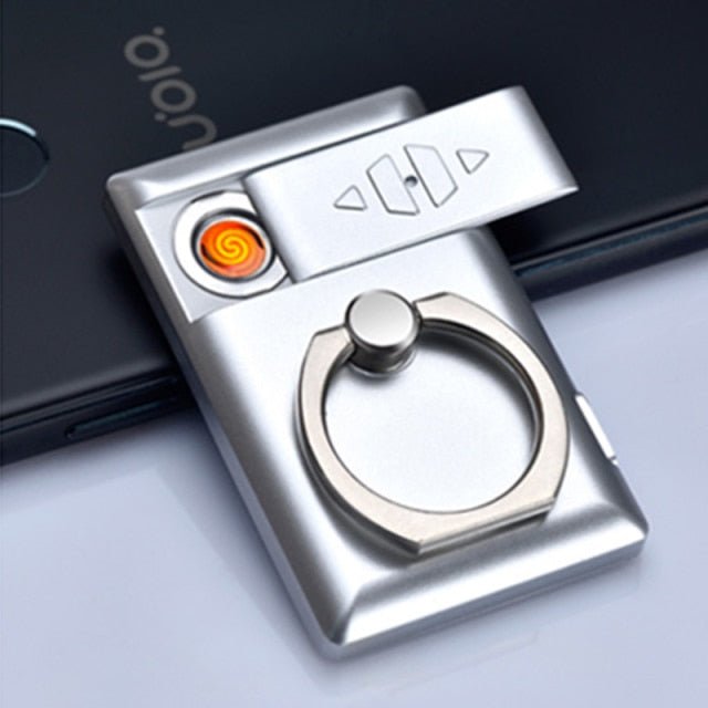 Multi-purpose Mobile Phone Bracket Ring, Cigarette Lighter