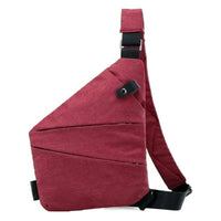Unisex Anti-Theft Crossbody Bag