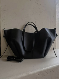 Vintage women's tote bag | Spacious shoulder bag