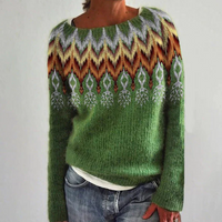 Women's retro sweater