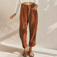 Casual Corduroy Pants For Women