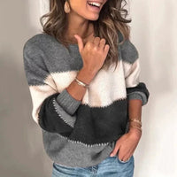 Striped Cashmere Sweater In Colors