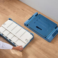 Spacious Indoor / Outdoor Collapsible Trunk Storage Bin Container With Seat