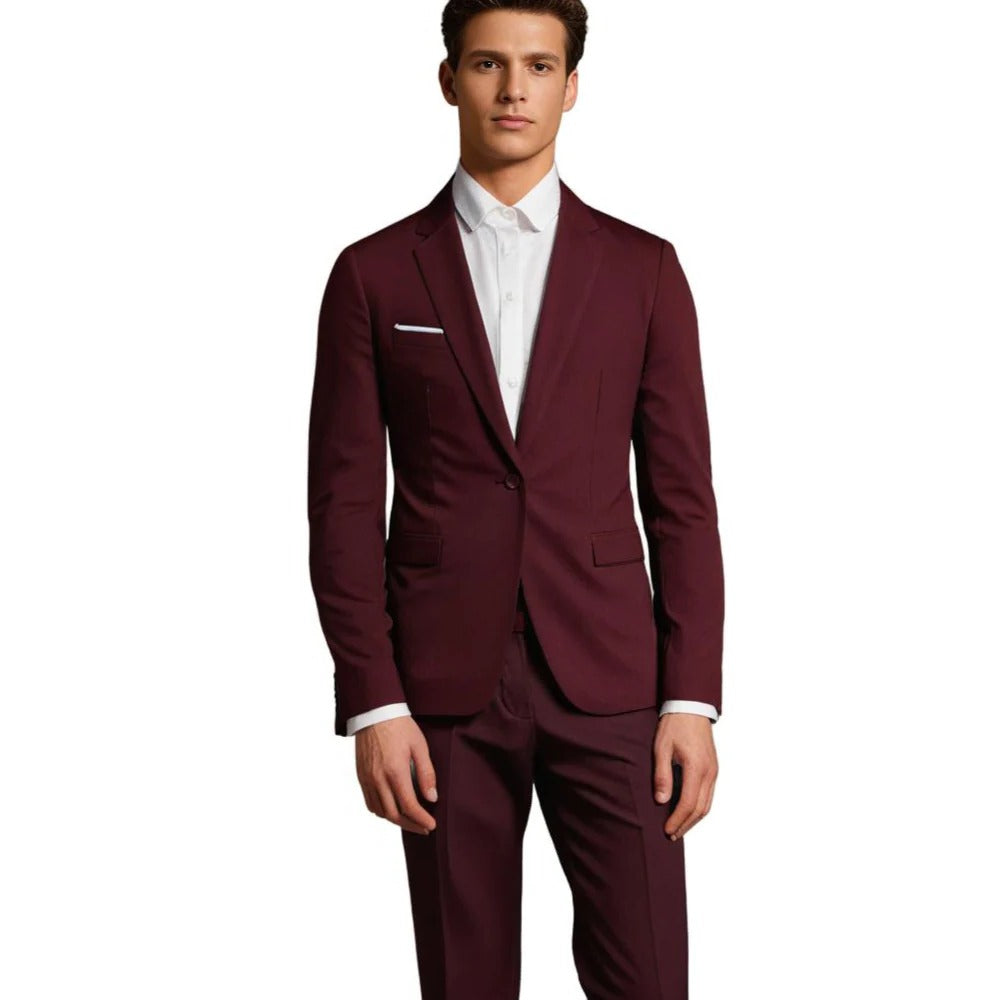 Men's Suit With Blazer and Trousers
