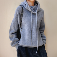 Turtleneck Sweater Made of Merino Wool for Women