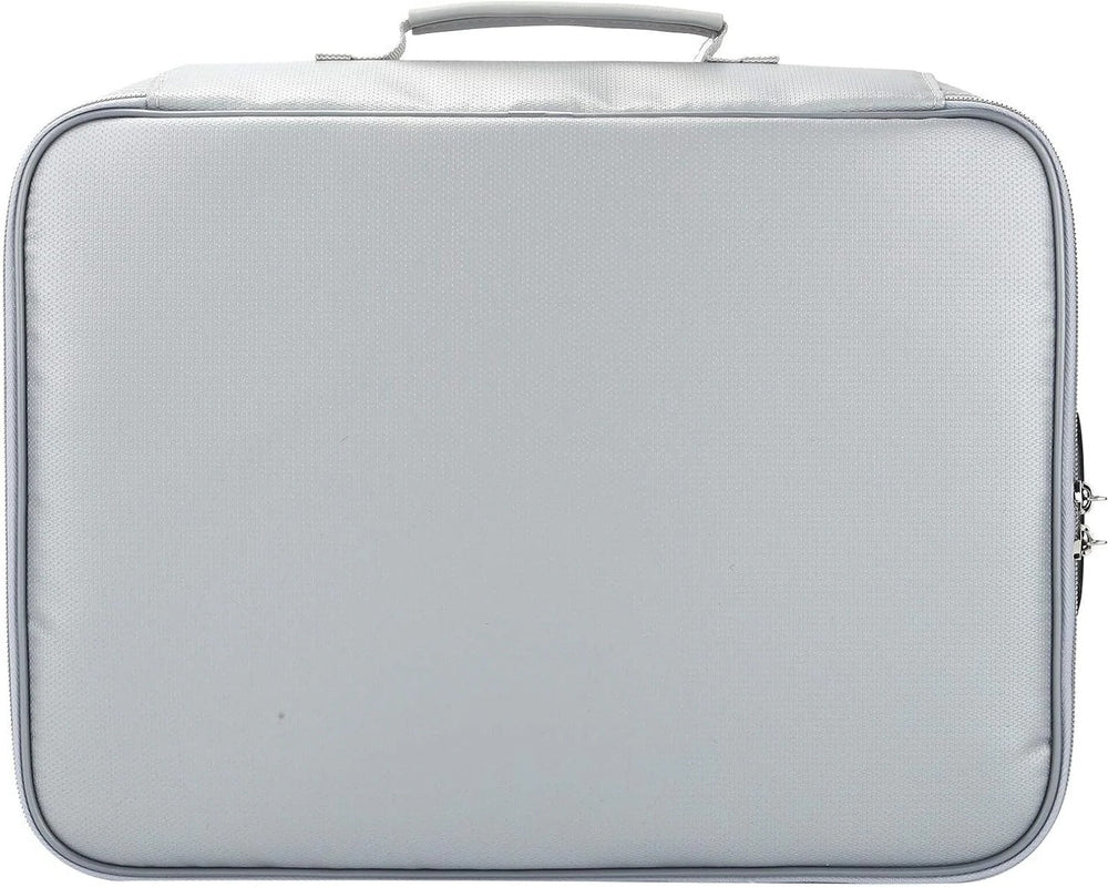 Document Organizer - Multi-Layer Safety Bag with Zipper for Cards, Files, and Travel Storage