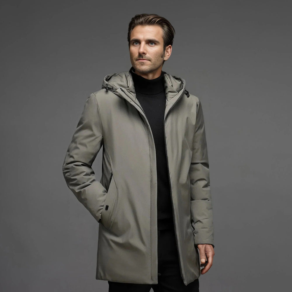 Men's Winter Parka Waterproof Lined