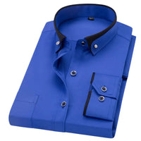 Stylish men's long-sleeved shirts: your fashion statement 2024