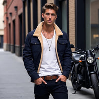 Vintage Bomber Jacket for Men