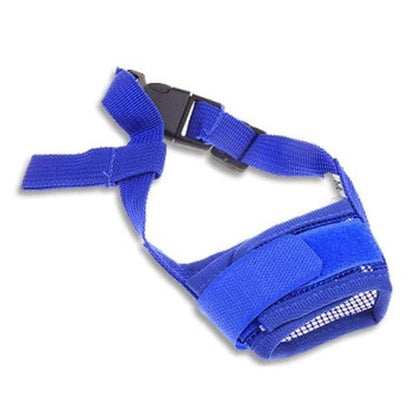 Adjustable Soft Dog Biting Muzzle Mouth Cover