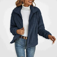 Women's Long Elegance Fleece Cardigan