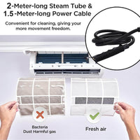 2500W High Pressure Steam Cleaner with Gloves