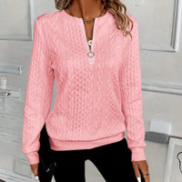 Soft and Casual Textured Sweater For Women
