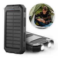 500000mAh Solar Charger Waterproof Power Bank External
