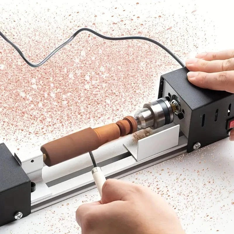 Mini Wood Lathe Machine