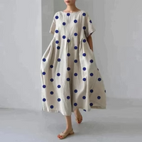 Casual and elegant dress with flora print