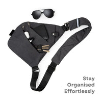 Unisex Anti-Theft Crossbody Bag