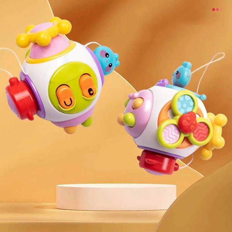Infant Puzzle Busy Ball - Puzzle Grab Ball, Educational Learning Sensory Toys for Babies