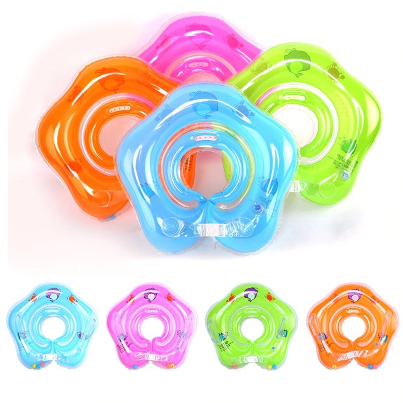 Inflatable Baby Neck Float - Safety Swimming Baby Neck Ring Tube