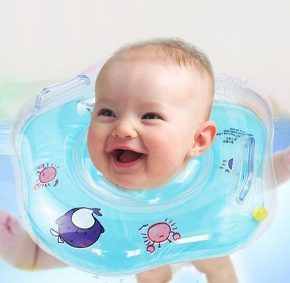 Inflatable Baby Neck Float - Safety Swimming Baby Neck Ring Tube