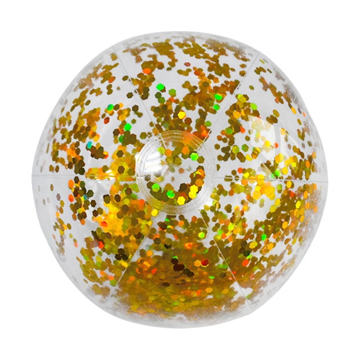 Inflatable Glitter Beach Ball - Sequin Water Ball
