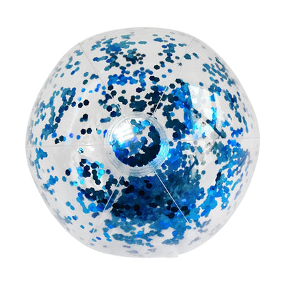Inflatable Glitter Beach Ball - Sequin Water Ball