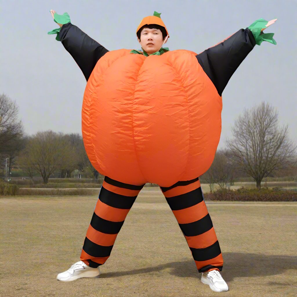 Inflatable Pumpkin Costume - Fun, Eye-Catching, Versatile