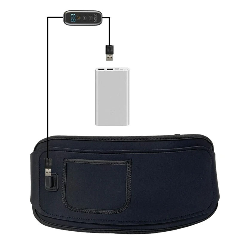 Infrared Light and Red Light Therapy Belt for Weight Loss - Waist  Wrap Device for Back Shoulder Neck Waist Muscle Pain Relief