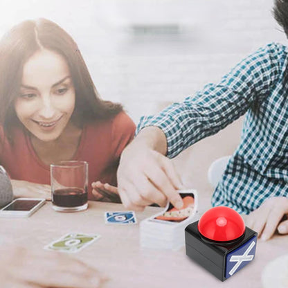 Interactive Game Answer Buzzer with Sound & Light – Perfect for Trivia, Quiz, and Talent Shows