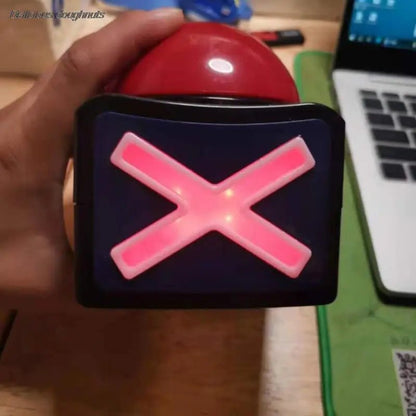 Interactive Game Answer Buzzer with Sound & Light – Perfect for Trivia, Quiz, and Talent Shows