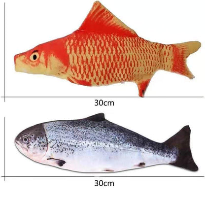 Interactive USB Floppy Fish Toy
