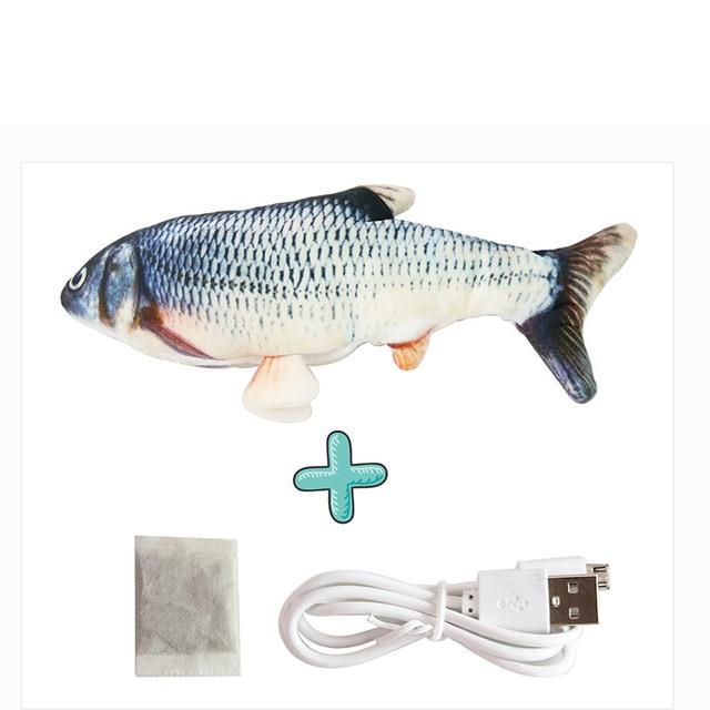 Interactive USB Floppy Fish Toy