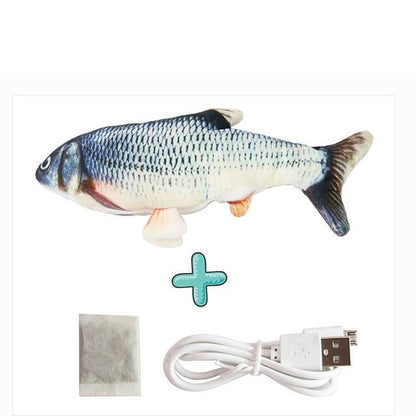 Interactive USB Floppy Fish Toy
