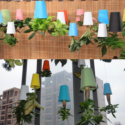Inverted Planting Pot - 360-Degree Rotation Storage Garden Flower Pots  for Balcony Garden Home Decoration