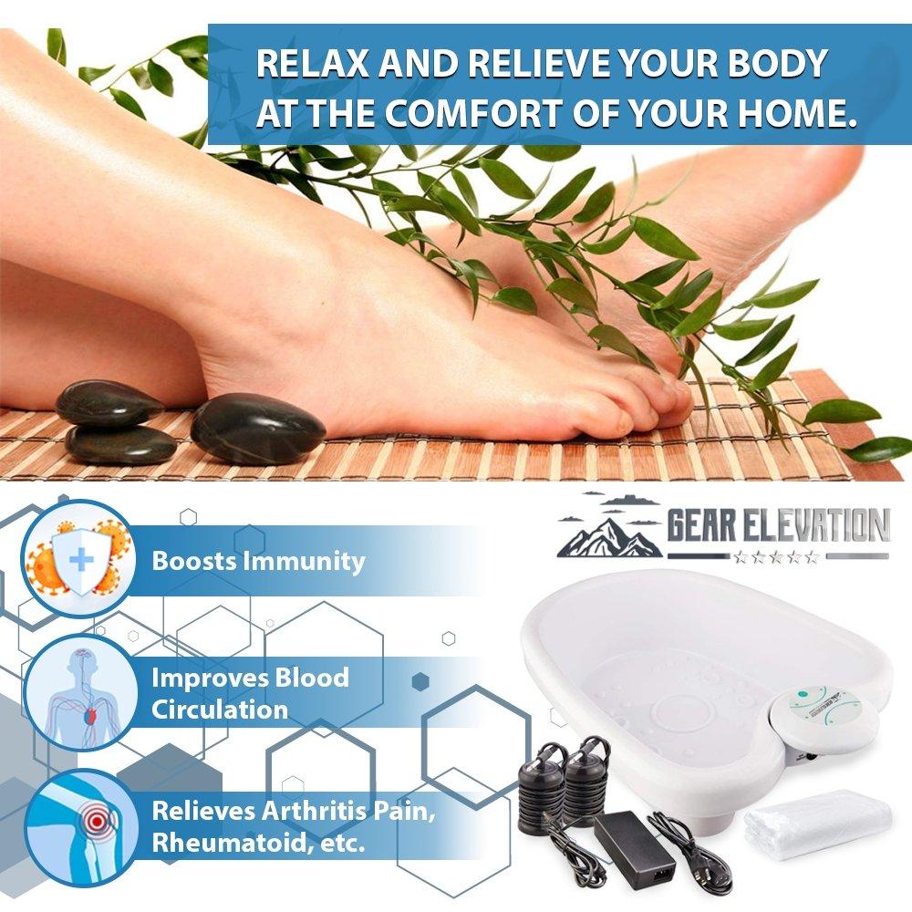 Ion Pure™ - Professional-Grade Ionic Detox Foot Bath