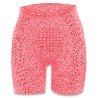 Ion Shaping Shorts - Seamless Biker Shorts Tummy Control Scrunch Butt Lifting Booty Workout Shorts