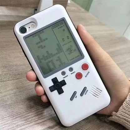 iPhone Retro-Game Case Black & White