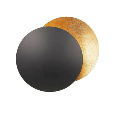 Italian Moon Concept Wall Lamp – Rotating Silver Eclipse Design for a Mesmerizing Glow in Your Living Room, Bedroom, or Bedside