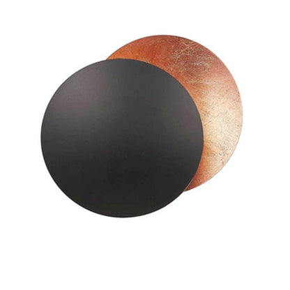 Italian Moon Concept Wall Lamp – Rotating Silver Eclipse Design for a Mesmerizing Glow in Your Living Room, Bedroom, or Bedside