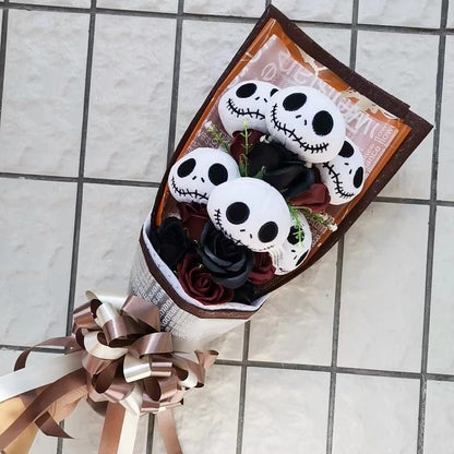 Jack Skellington Bouquet - Halloween Plush Doll Nightmare Before Christmas Bouquet