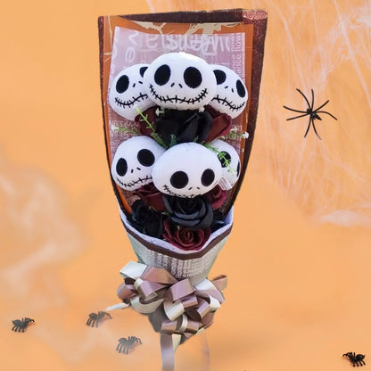 Jack Skellington Bouquet - Halloween Plush Doll Nightmare Before Christmas Bouquet