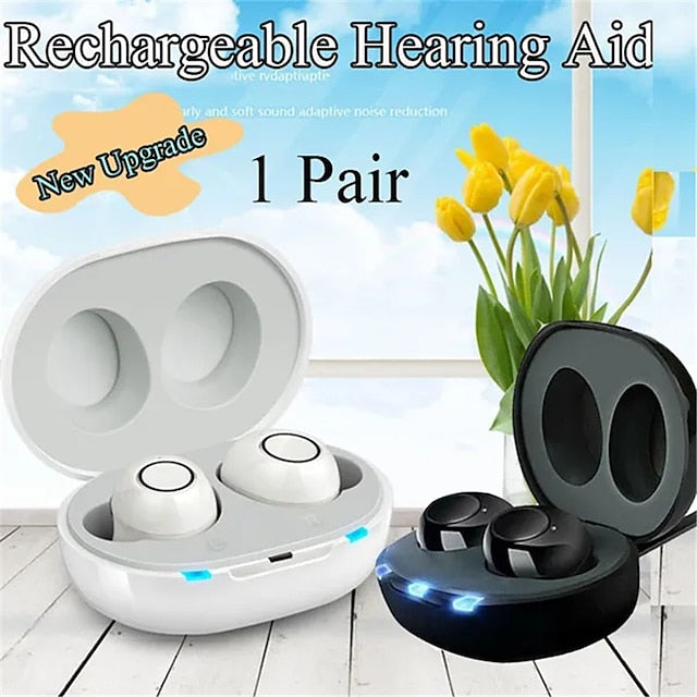 Invisible Rechargeable ITE Mini Hearing Aid