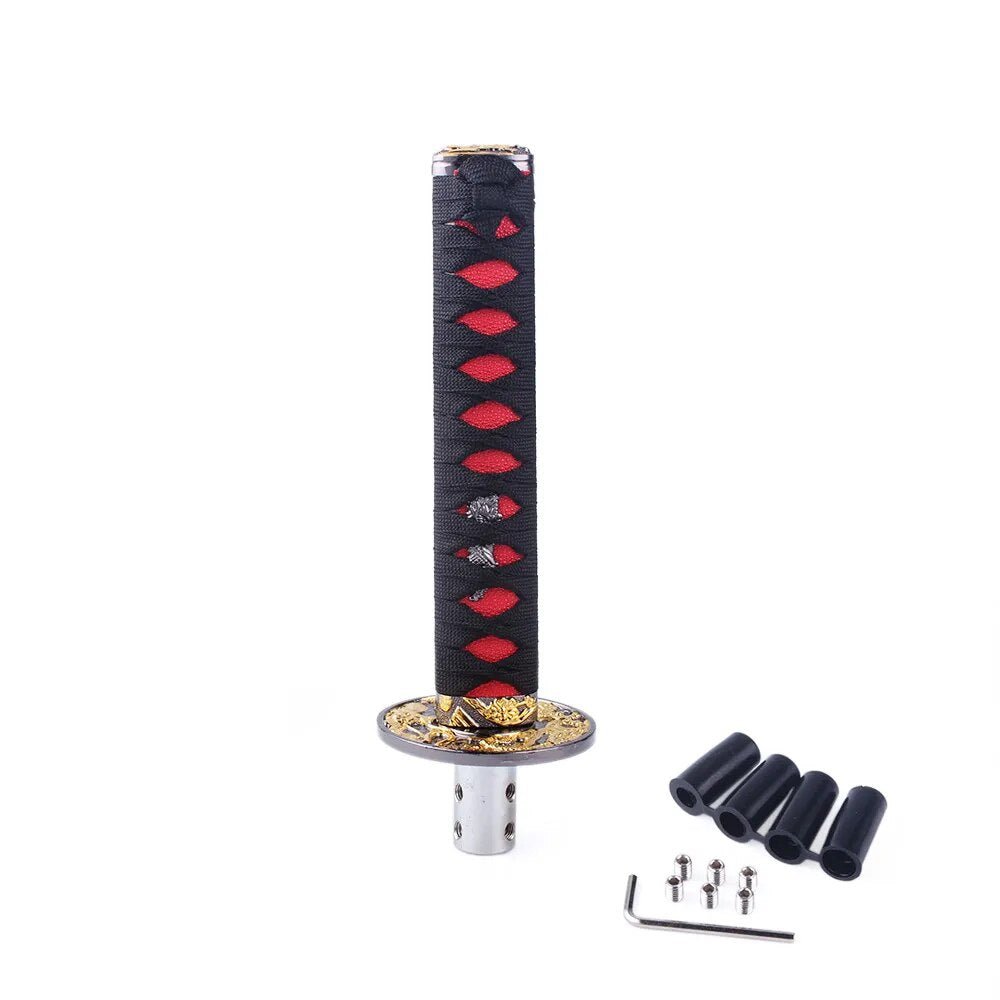 Katana Shift Knob - Universal Car Gear Shift Knob Short Samurai Sword
