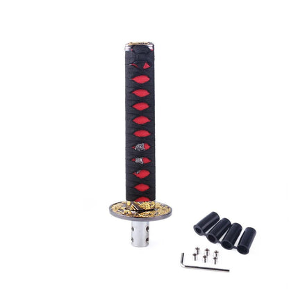 Katana Shift Knob - Universal Car Gear Shift Knob Short Samurai Sword