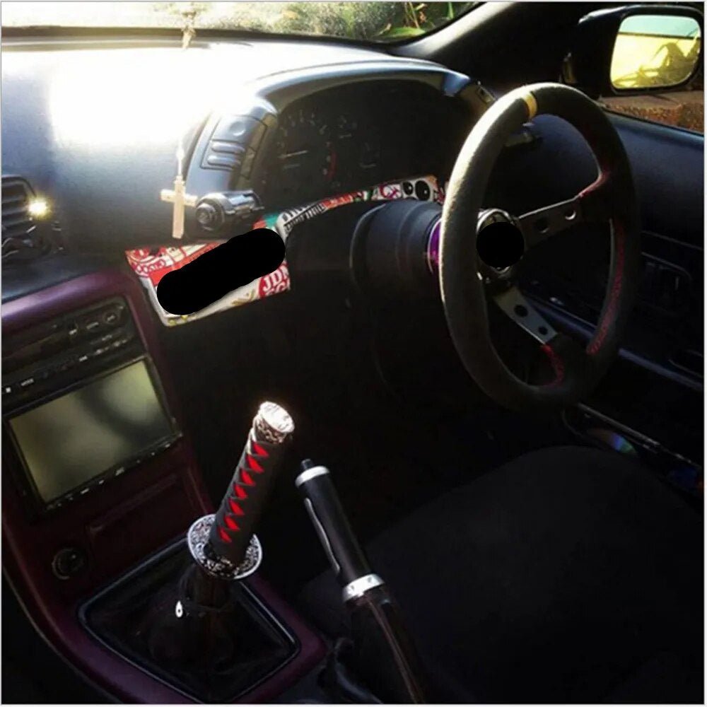 Katana Shift Knob - Universal Car Gear Shift Knob Short Samurai Sword