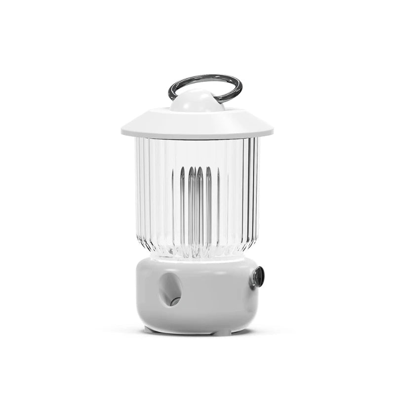 Kerosene Lamp Style Humidifier - Multi-function Ambience Desktop USB Wireless Camping Light Mini Humidifier
